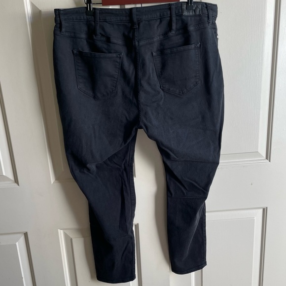 Henry & Belle Black Jeggings Stretch Jeans size 20W - Picture 3 of 4